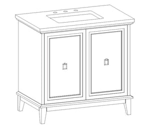 Alice Collection timber vanity