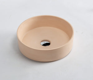 MADRID 365mm Round Concrete Basin - Assorted Colours