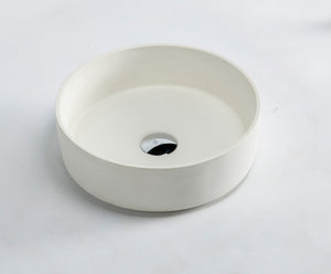 MADRID 365mm Round Concrete Basin - Assorted Colours