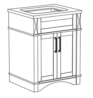 Elyse Collection timber vanity