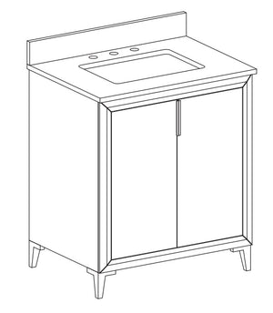 Fiona Collection timber vanity
