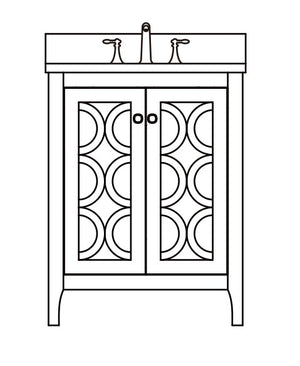 Hayley Collection timber vanity