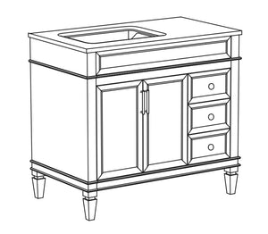 Judy Collection timber vanity