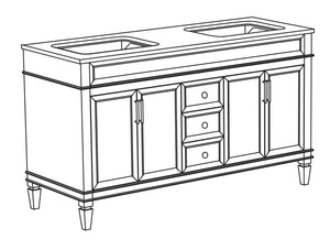 Judy Collection timber vanity