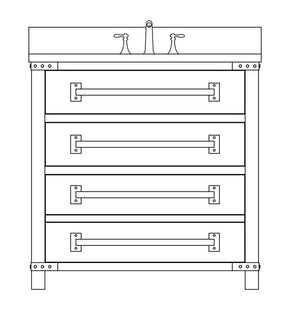 Lisa Collection timber vanity