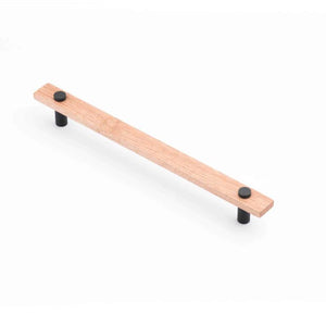Madera 224mm Timber Pull Handle Tas Oak (various finishes)