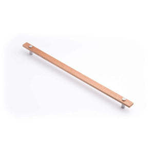 Madera 416mm Timber Pull Handle Tas Oak (various finishes)