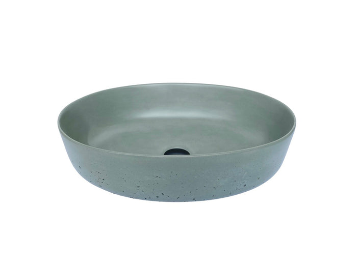 Grand Oval 515mm Concrete Basin - Assorted Colours